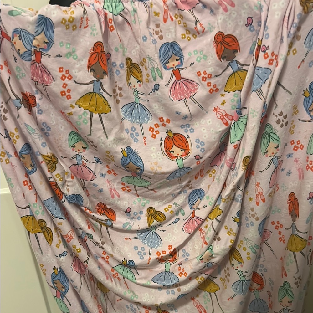 Prima Ballerina Little Sleepies Crib Sheet